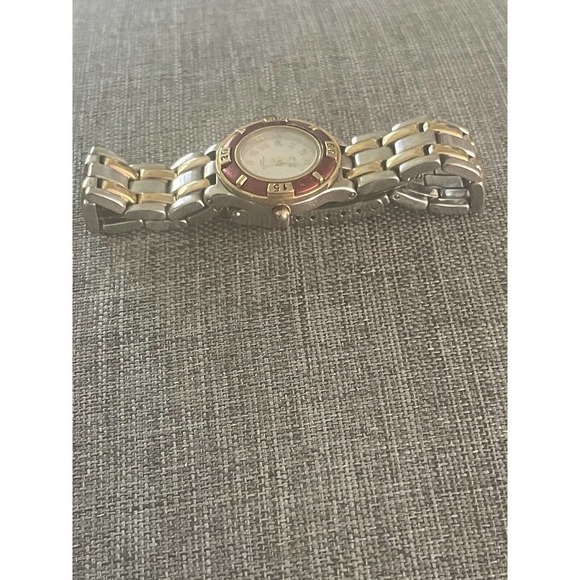 ANNE KLEIN Womens Two-Tone Classic Tank Style Petite Bracelet Watch - Picture 6 of 6